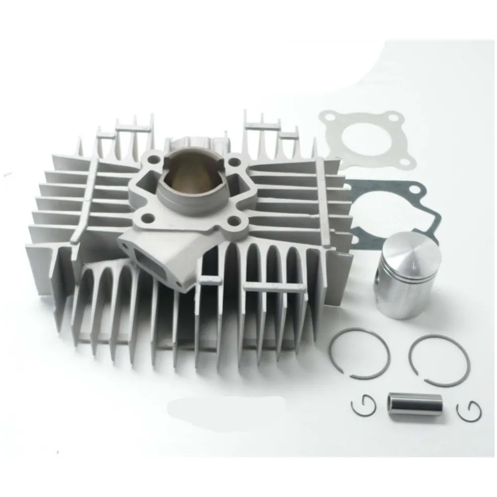 Zylinderkit Satz Aluminium 50ccm 40mm Bohrung 32mm Krümmeran_1