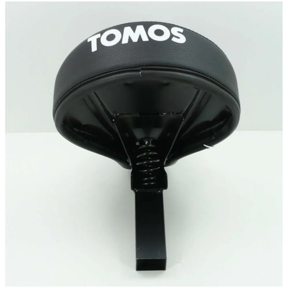 Saddle Spring-mounted square tube 30x40mm black for Tomos mo_1
