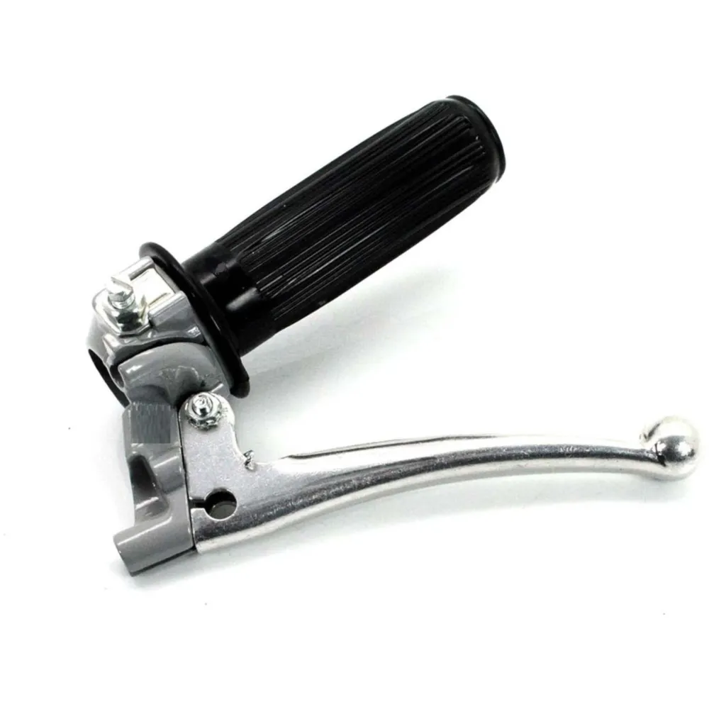 Gasgriff Armatur 22mm Schwarz Aluminium 105mm für Zündapp, K_2