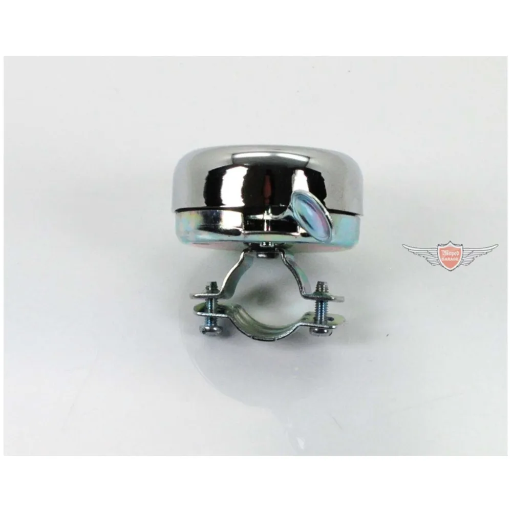 Klingel Chrom für Zündapp, Kreidler, Hercules, Puch, KTM, DK_2