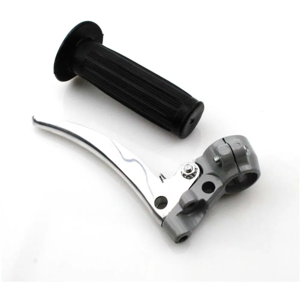 Armatur Aluminium Kupplungshebel Schwarz 22mm 105mm für Zünd_2