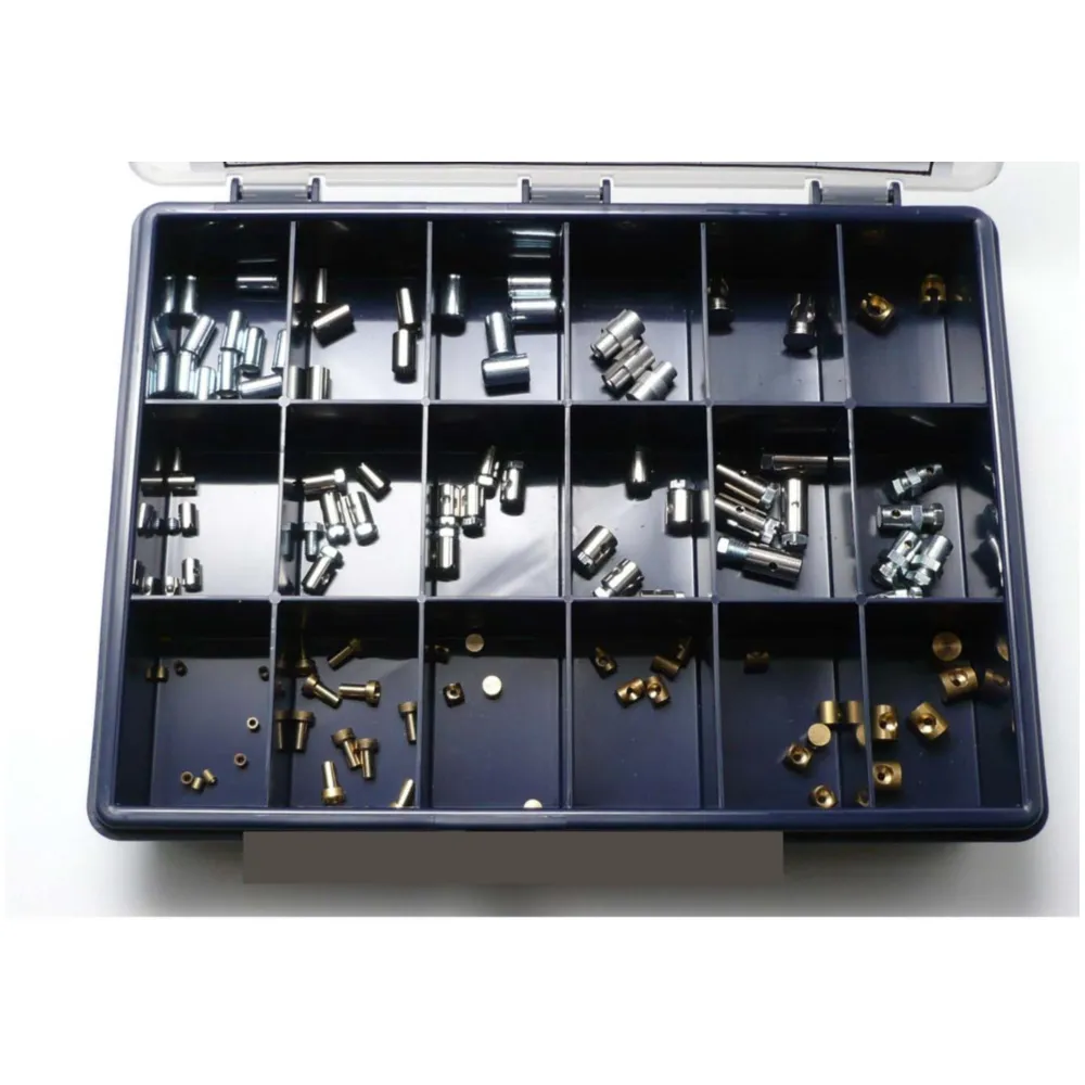 Assortment box 10 pcs. End sleeve 5mm 5 6mm 7mm 3 Slotted 5-_1