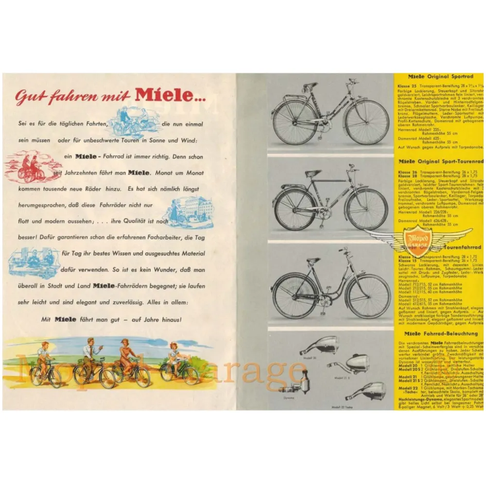 Prospekt Miele für Fahrräder MG00008684_1