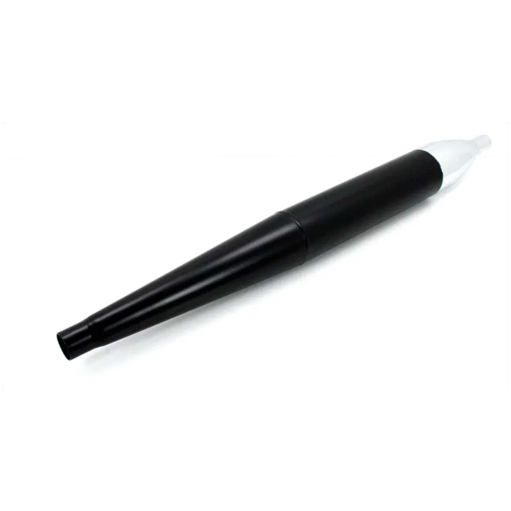 Exhaust cigar shape matt black chrome end cap 28mm 700mm for_1