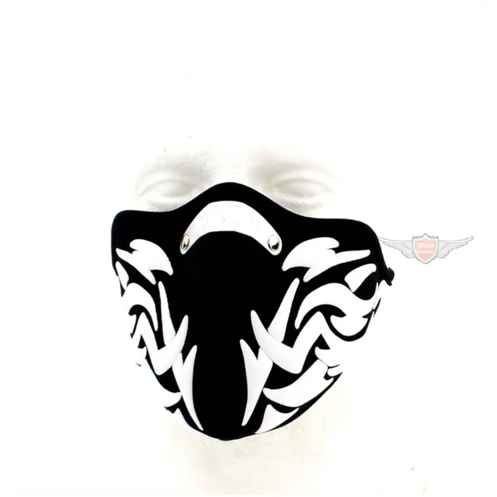 Biker Maske 2 mm Tribal für Mofa Mokick MG00013004_1