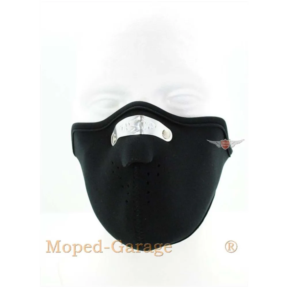 Biker Maske 2 mm schwarz für Mofa Mokick MG00013005_1