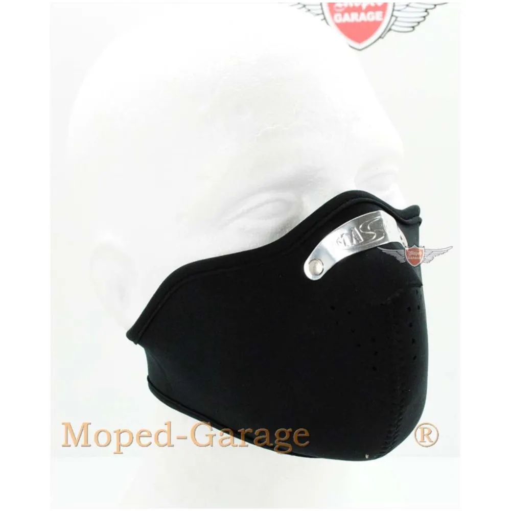 Biker Maske 2 mm schwarz für Mofa Mokick MG00013005_2