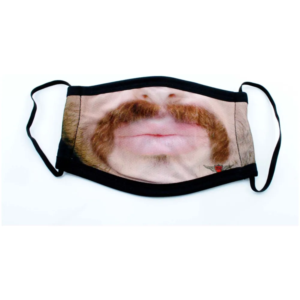 Mundschutz Maske 115mm 180mm für Mofa Mokick MG00013032_2