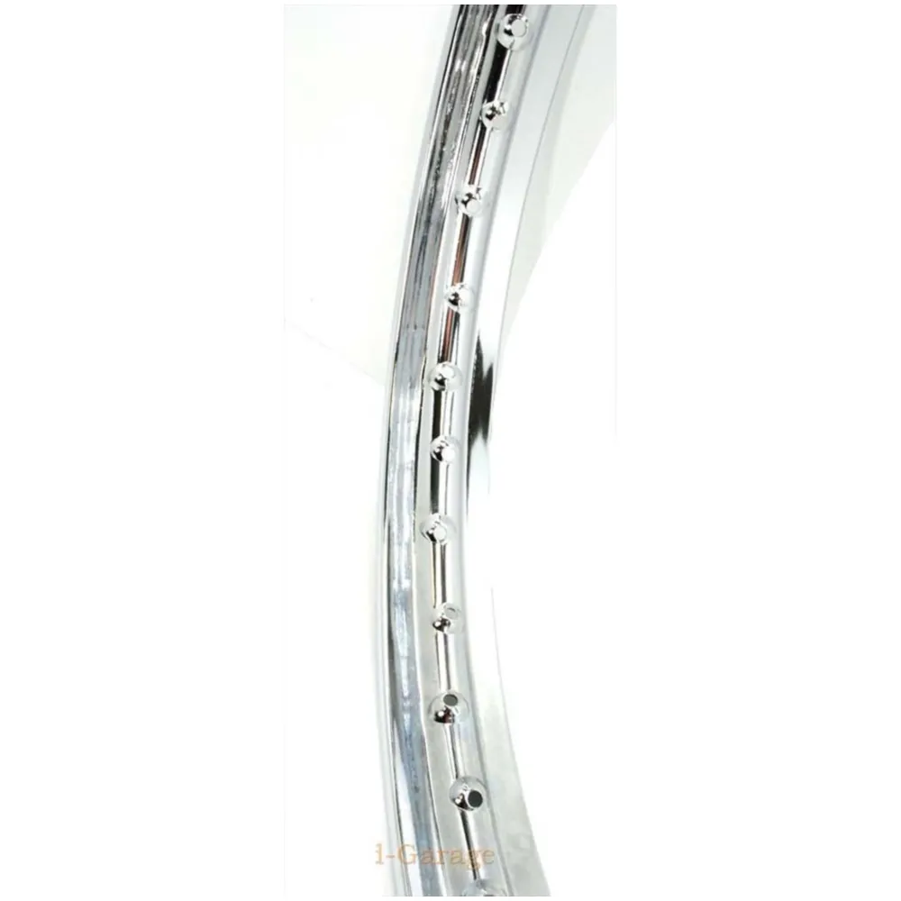Chrome rim 1.4 x 17 inch 36 holes 6.5mm for moped, moped, mo_1