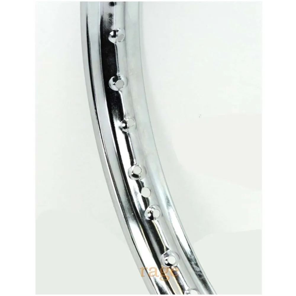Chrome rim 1.40 x 16 inch 36 hole for moped, moped, mokick, _1