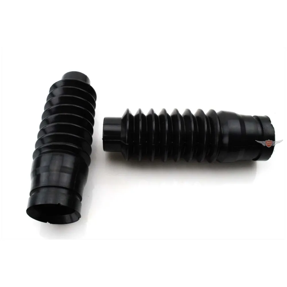 Faltenbälge Schwarz 165mm 30mm 38mm für MBK, Typ 51, Motobec_1