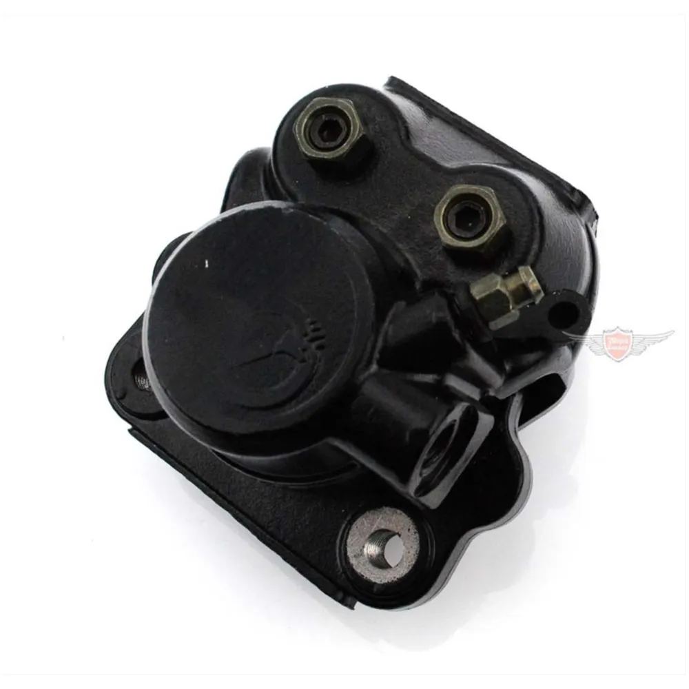 Black brake caliper with brake pads for Kreidler, Florett RS_2