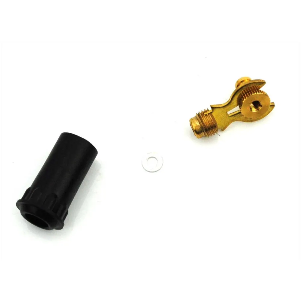 Spark plug cap Goebel brass black 7mm for Zündapp, Kreidler,_1