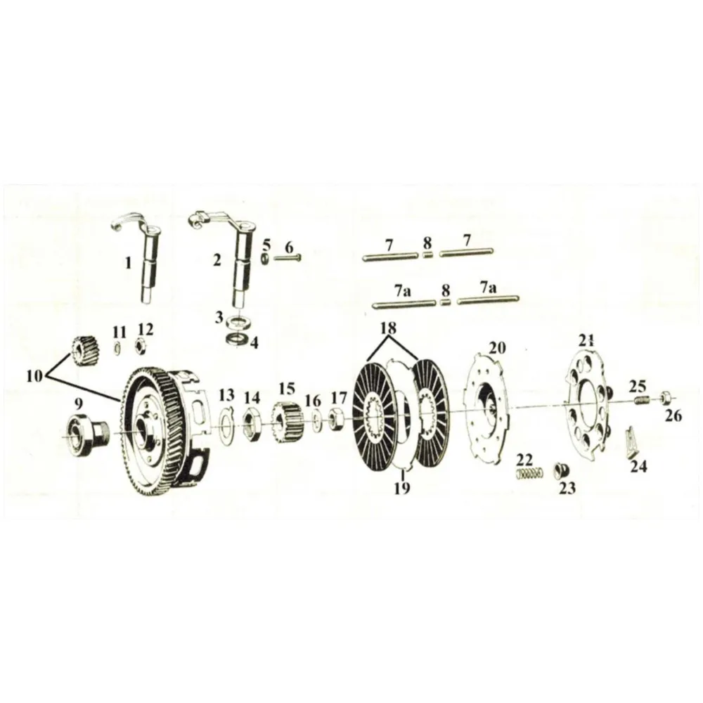 Kerbnagel Presto Stahl 30mm für Hercules 215, 216, 217, 219,_1