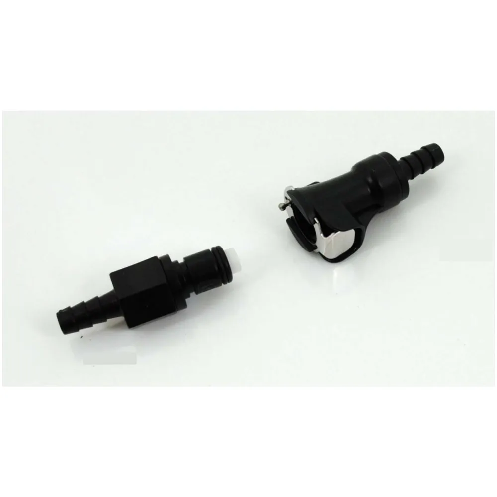 Benzinschlauch Schnellverbinder Kunststoff 6mm Schwarz für M_1