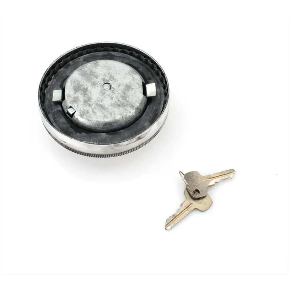 Tank cap lockable 60mm chrome for Puch M 50, MZ, MS, Dakota _1