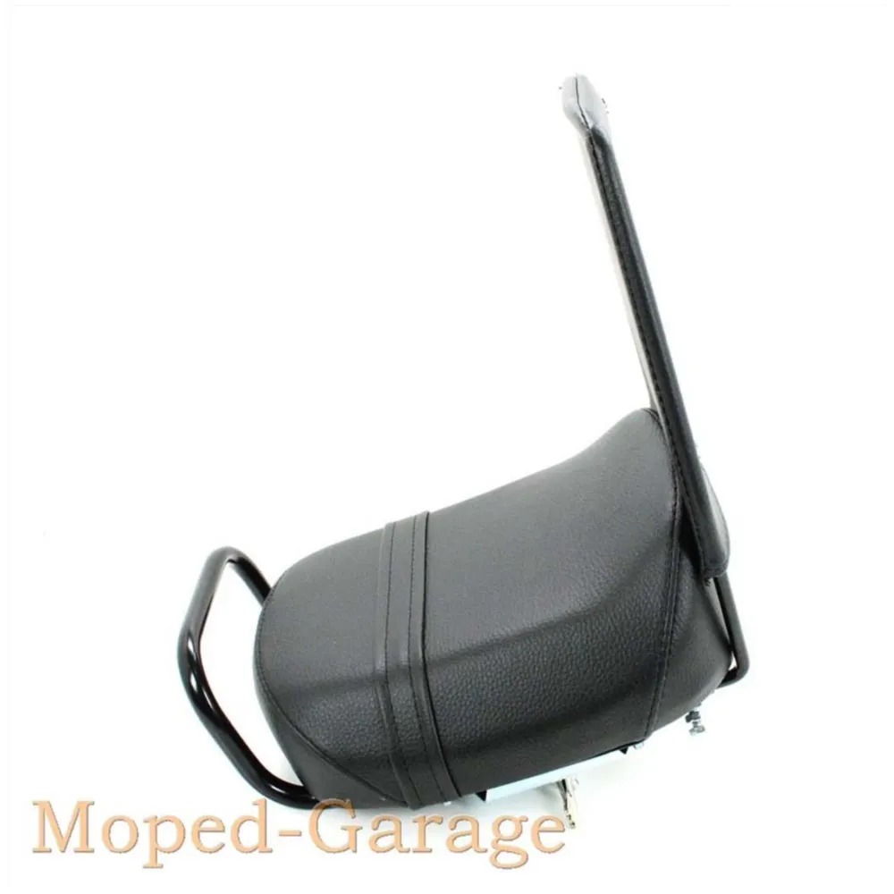 Sitzbank Schwarz 240x270x75mm mit Rückenlehne und Haltegriff_2