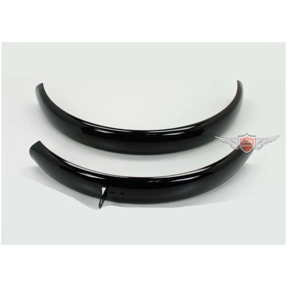 Mudguard metal black 440mm 55mm 650mm 460mm for moped, moped_1