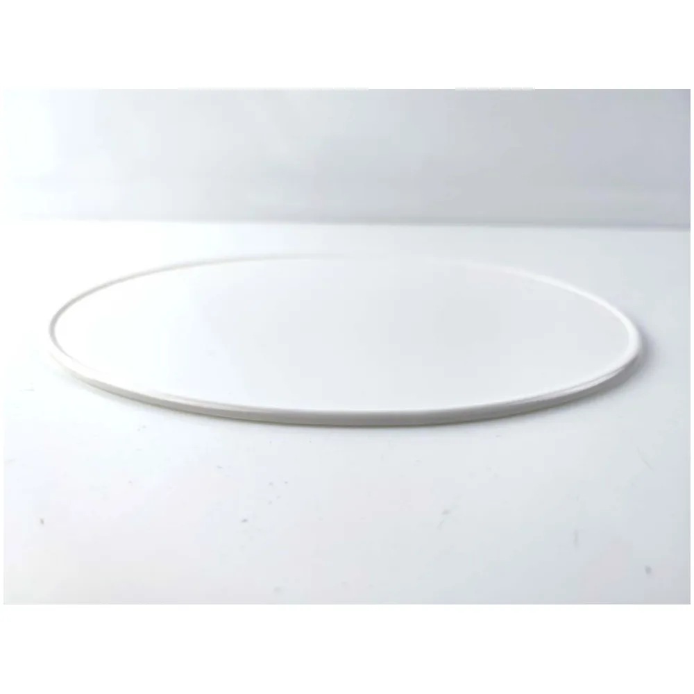Start number plate T.F.L. white plastic 280x230x3mm for Zünd_1