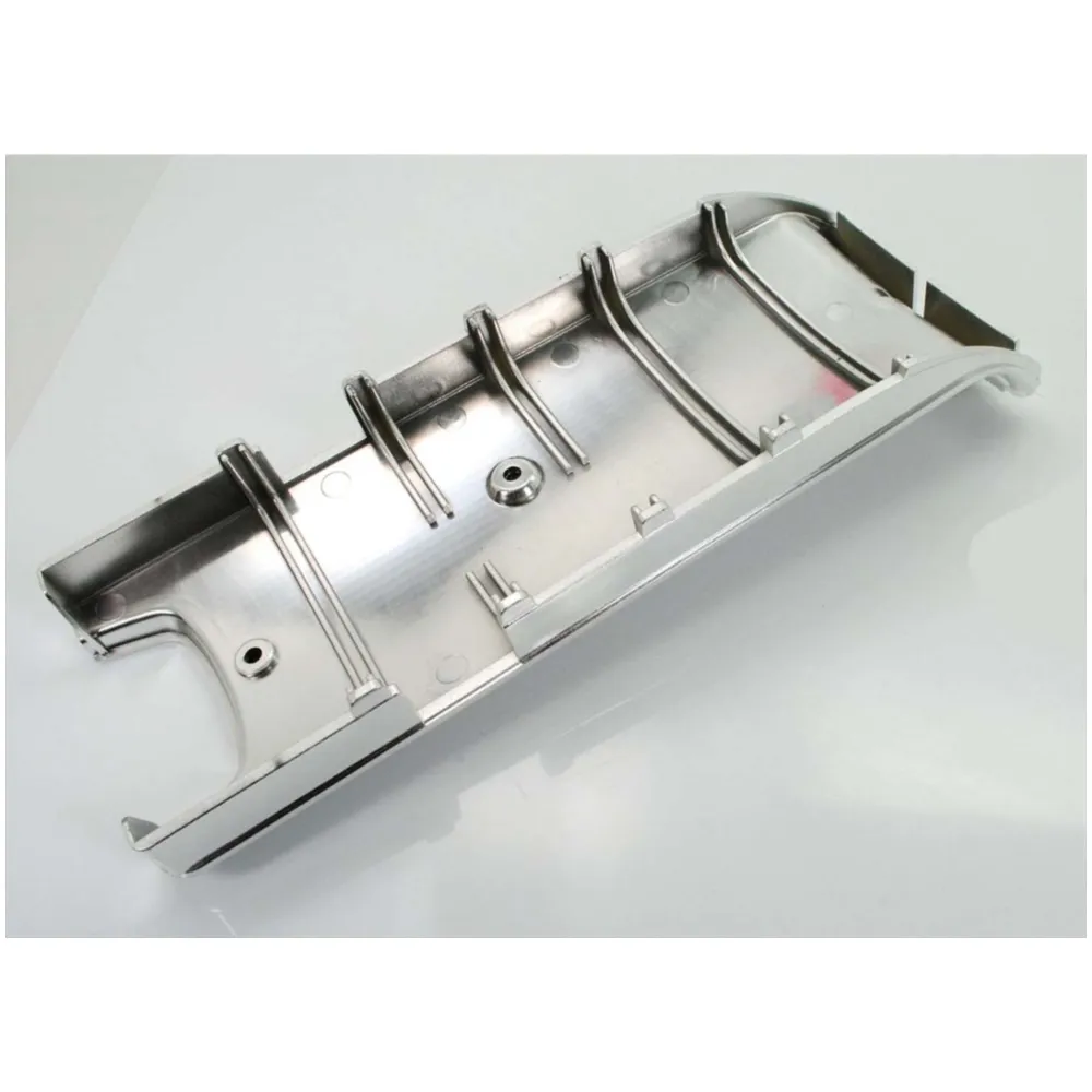 Footboard chrome ribbed for Piaggio Ciao PX, SC 50cc moped M_1