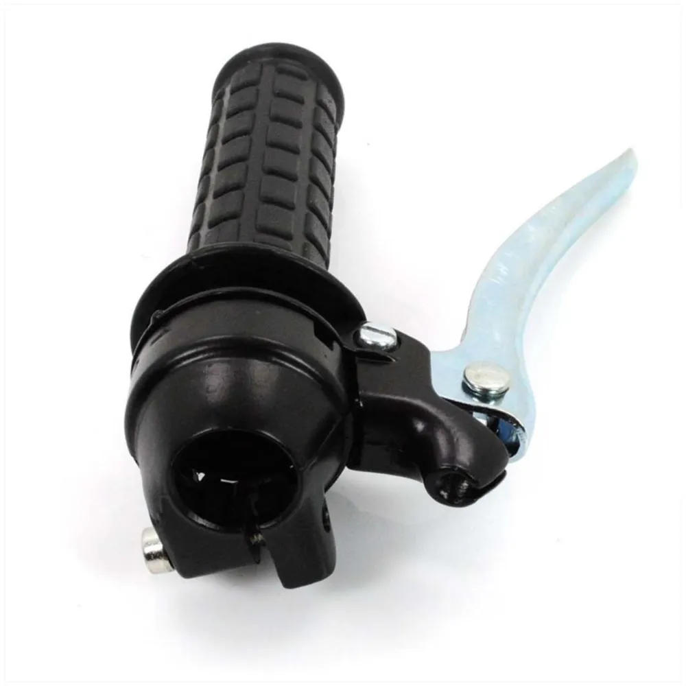 Schaltgriff Schwarz Chrom mit Kupplungshebel 2-Gang 22mm Len_1