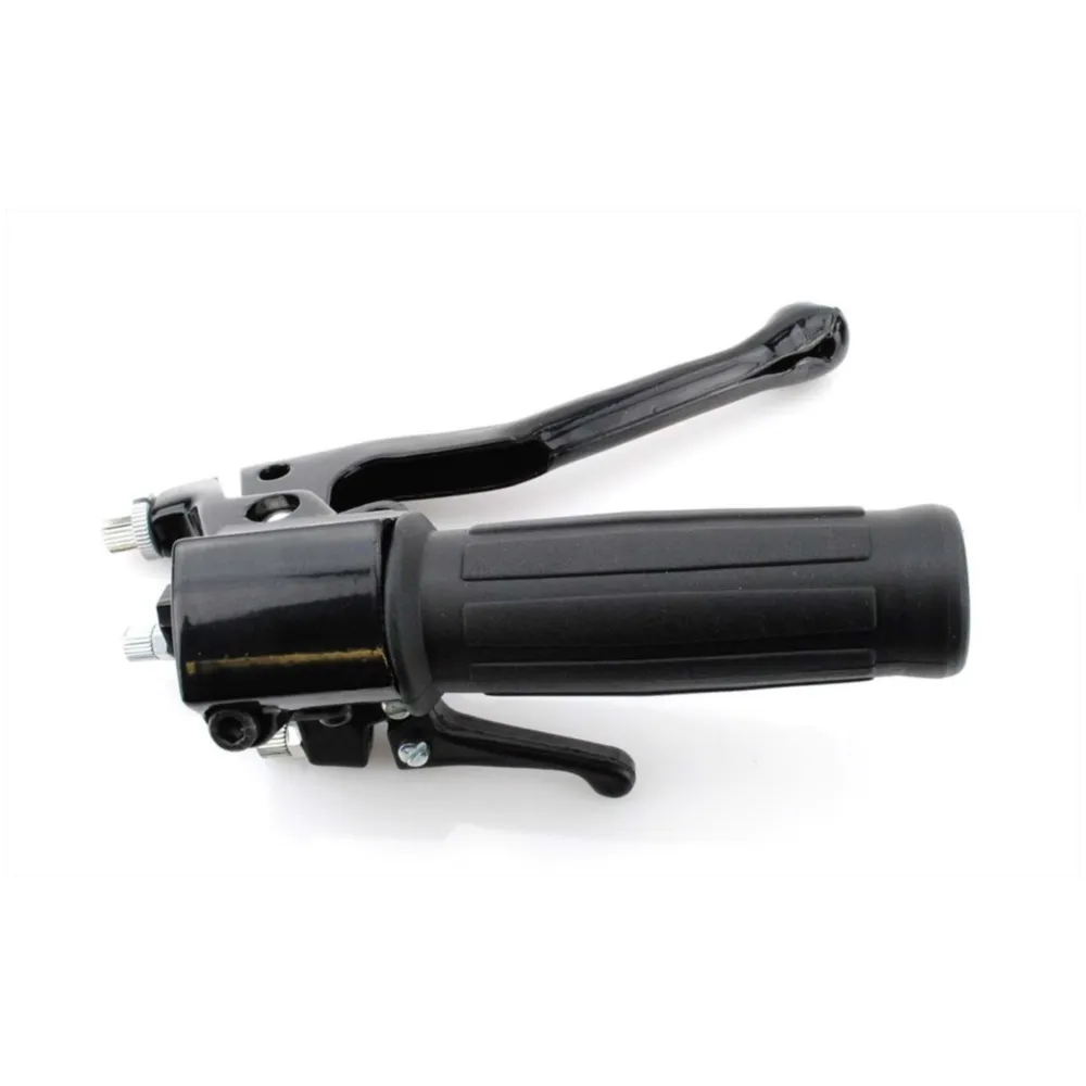 Gasgriff Armatur mit Griffgummi Schwarz für MBK, Mobylette, _2