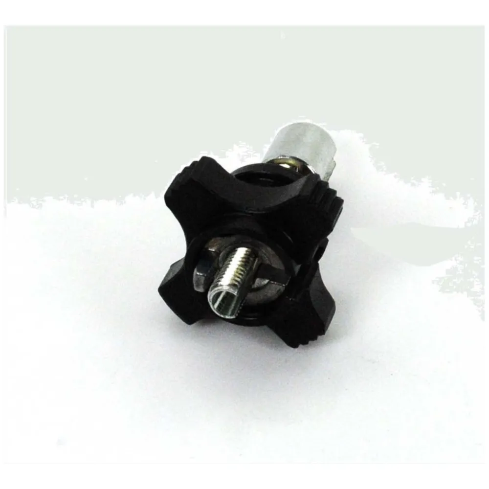Stellschraube M7 x 35mm Schwarz/Silber für Mofa, Moped, Moki_1