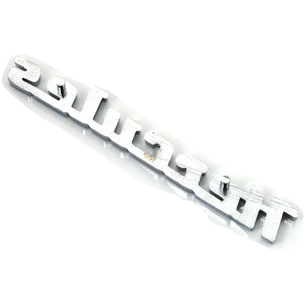 Side cover lettering metal 80x10mm mounting distance 49mm fo_2