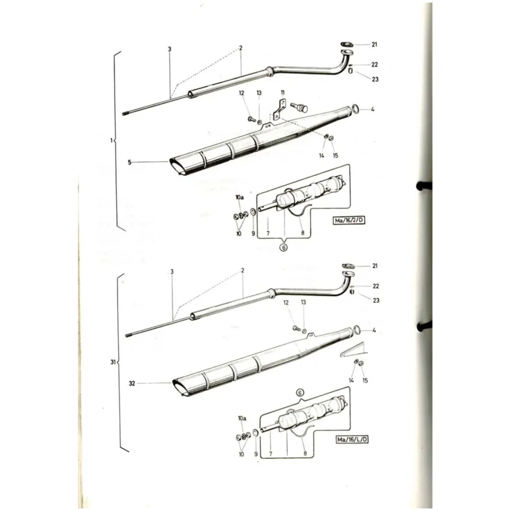 Ersatzteil Katalog 55 Seiten DIN A4 für Puch X 30-A MG000865_1