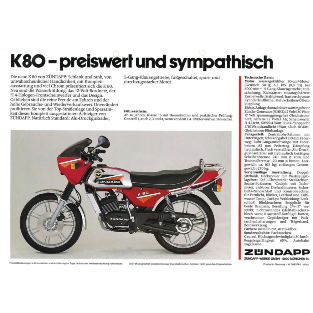 Brochure K80 DIN A4 for MG00086609_1