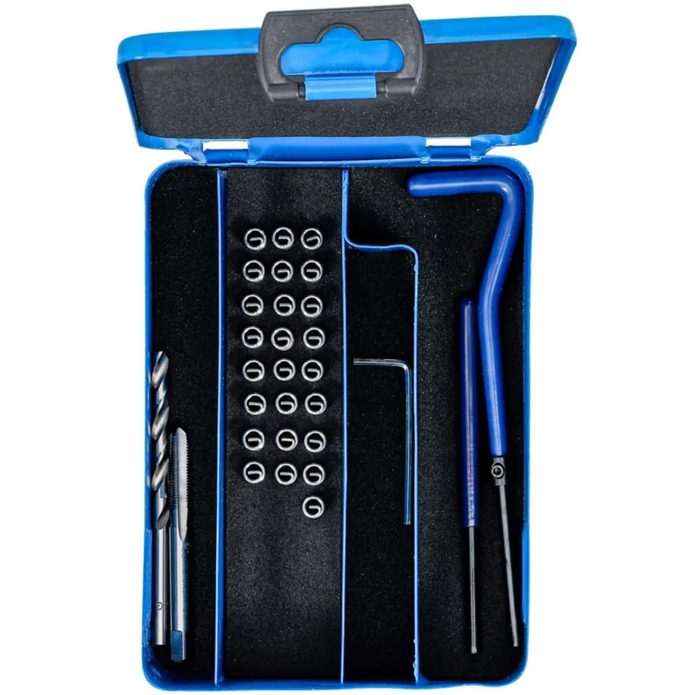 Gewindereparatursatz M5x0,8mm Komplettset mit Bohrer und Wer_3