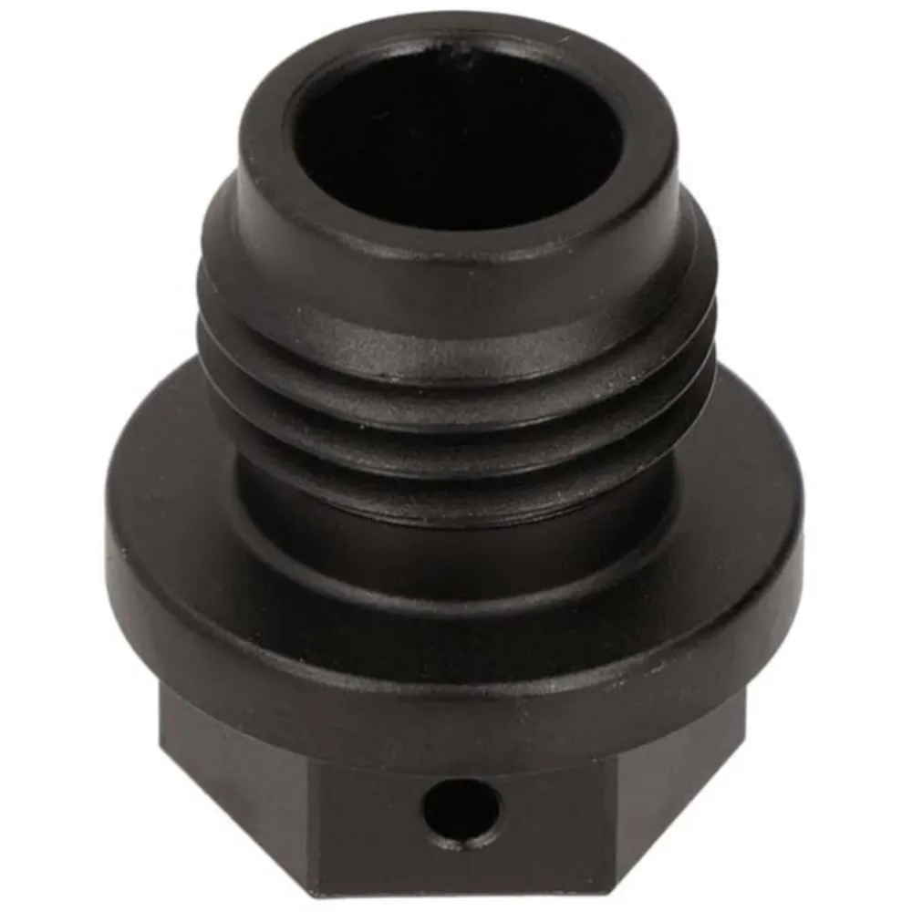Oil filler plug 66Heroes aluminum black anodized for Zündapp_1