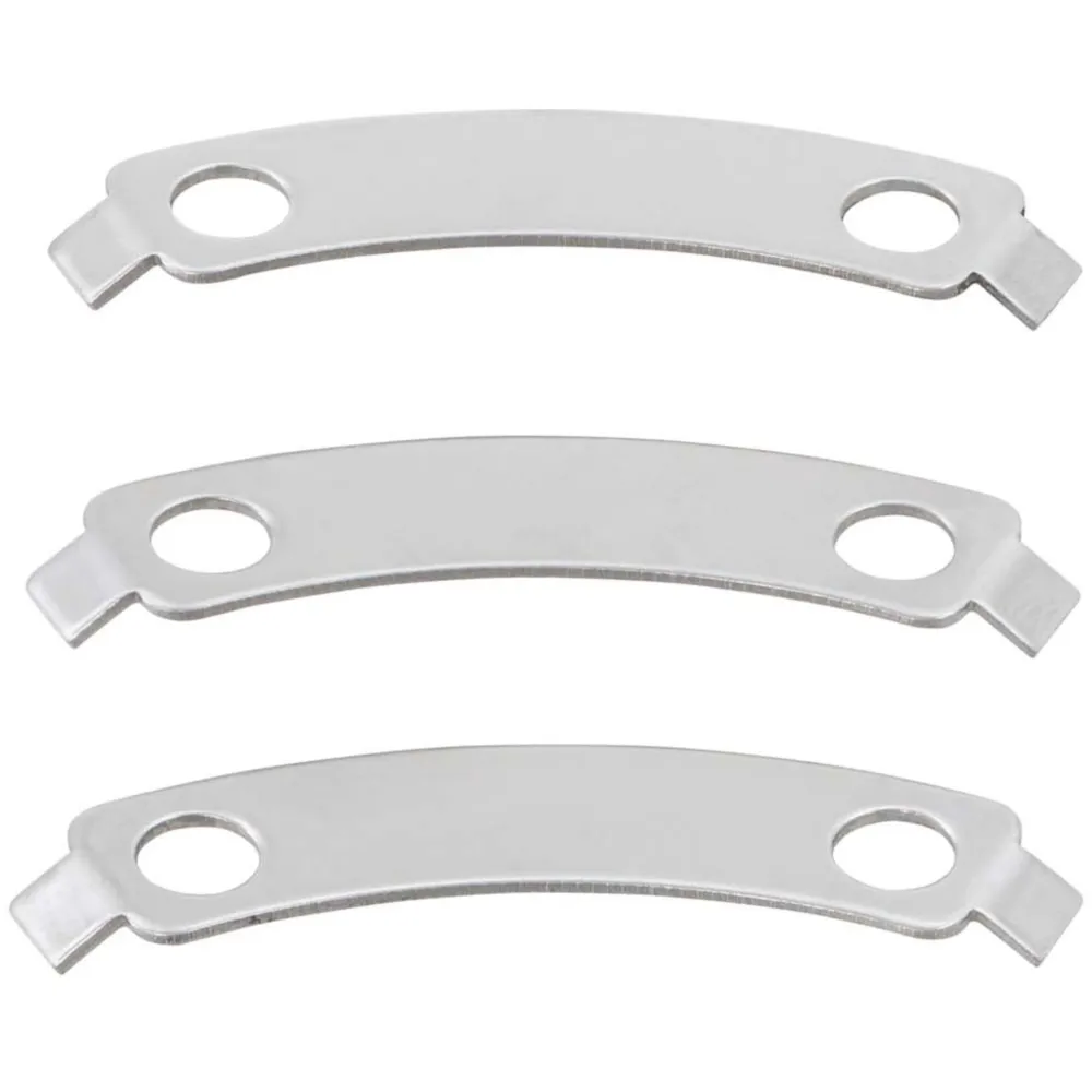 Locking plate set swiing sprocket 6-hole Inox 3-piece for Pu_1