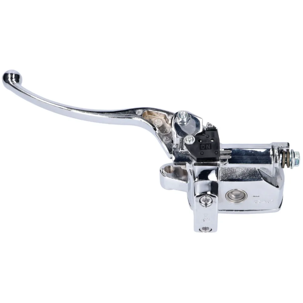 front brake cylinder w/ lever chromed for GY6 Grand Retro (h_1