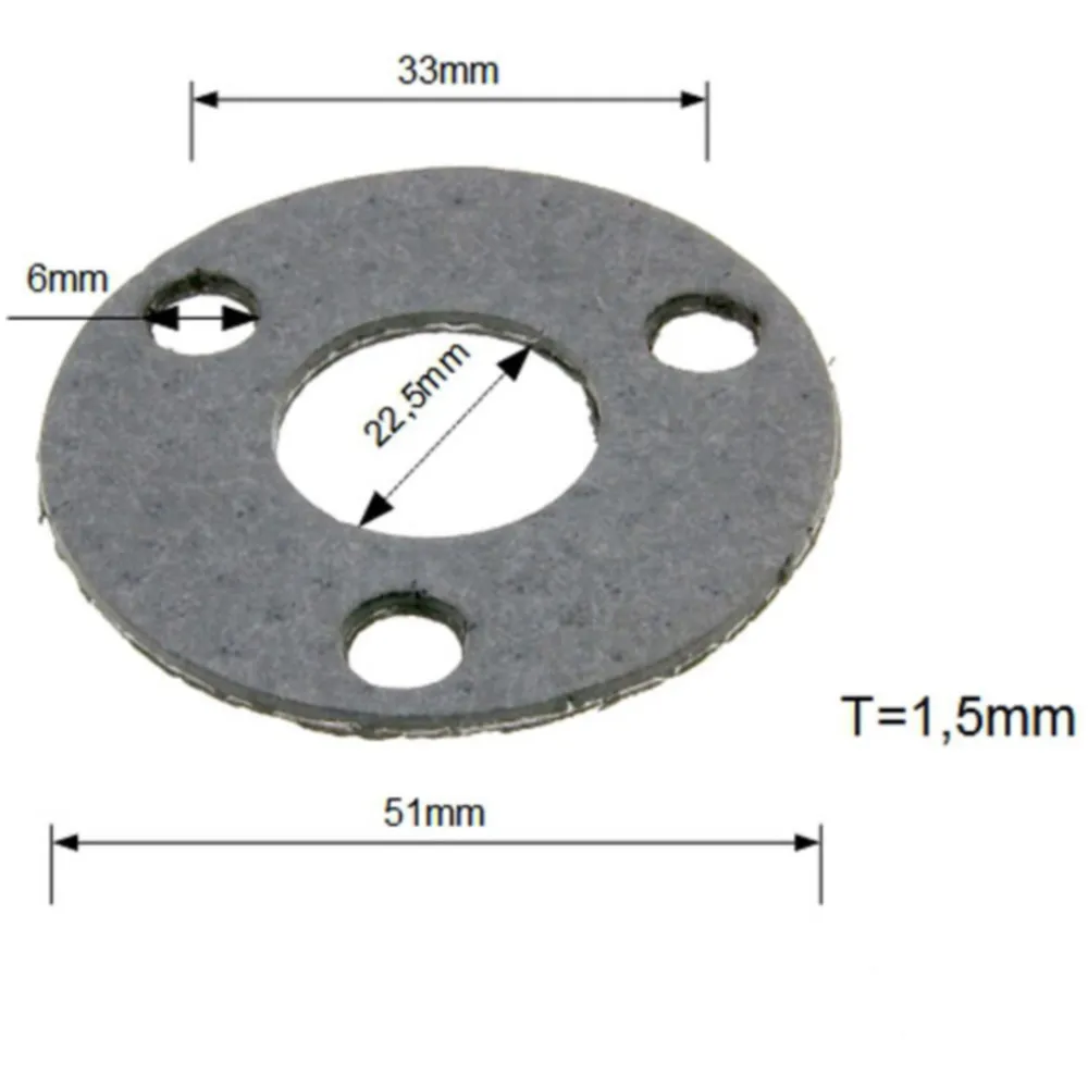 Dichtung Endschalldämpfer für Derbi Senda, Aprilia RX/SX, Gi_1