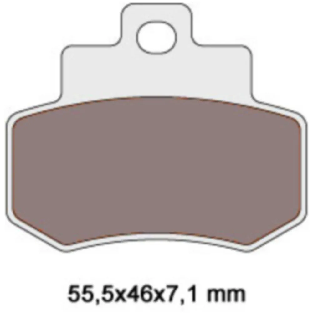 brake pads organic for Kymco Grand Dink 250 34578_1