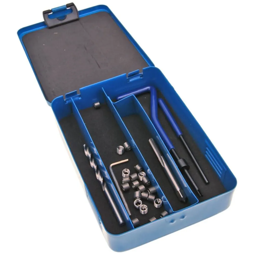 Gewindereparatursatz M5x0,8mm Komplettset mit Bohrer und Wer_1