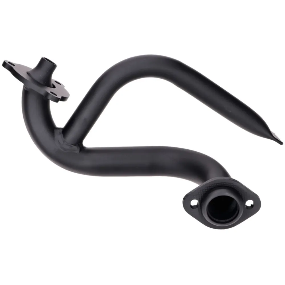exhaust manifold black w/ choke tube for Aprilia SX, RX, Der_1