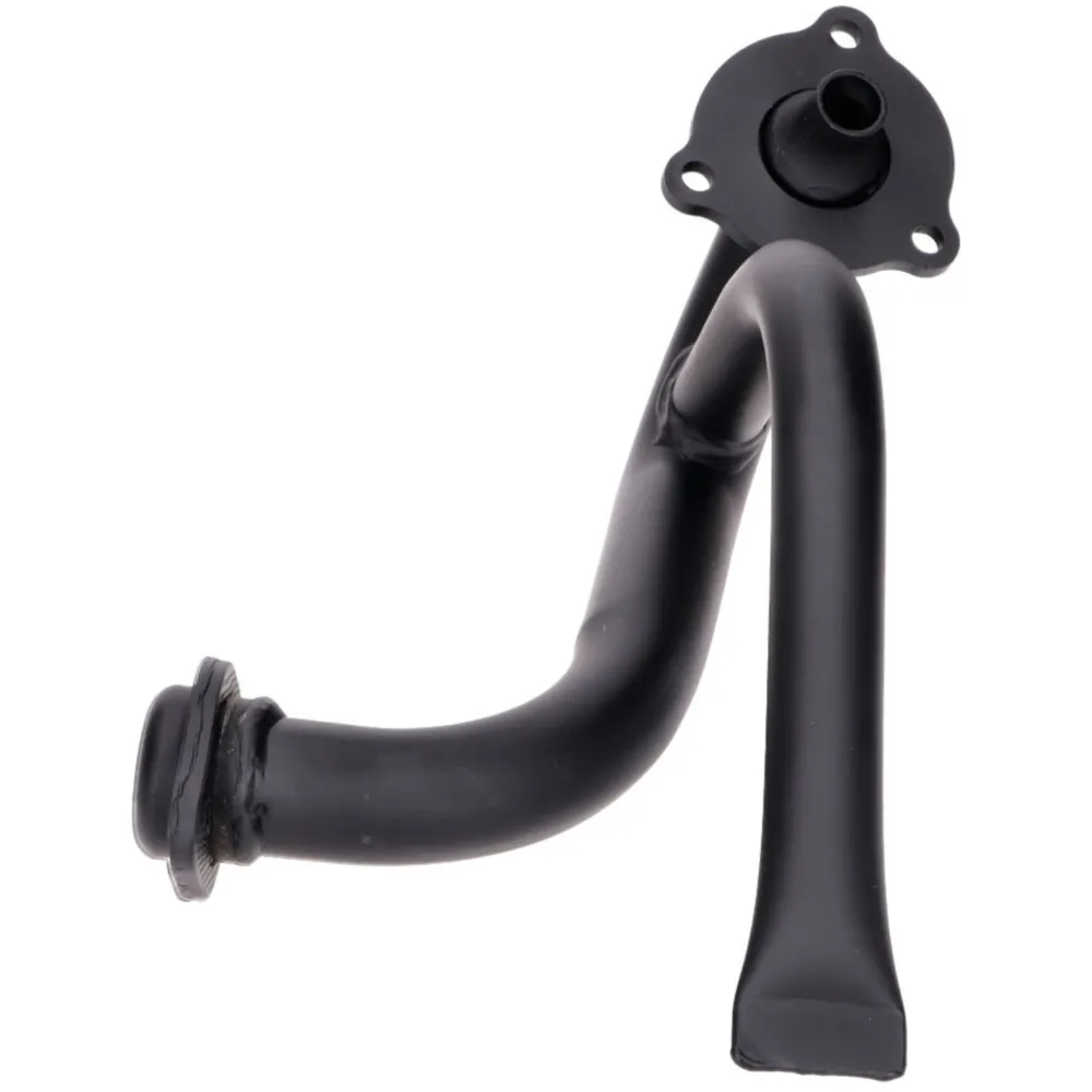 exhaust manifold black w/ choke tube for Aprilia SX, RX, Der_2