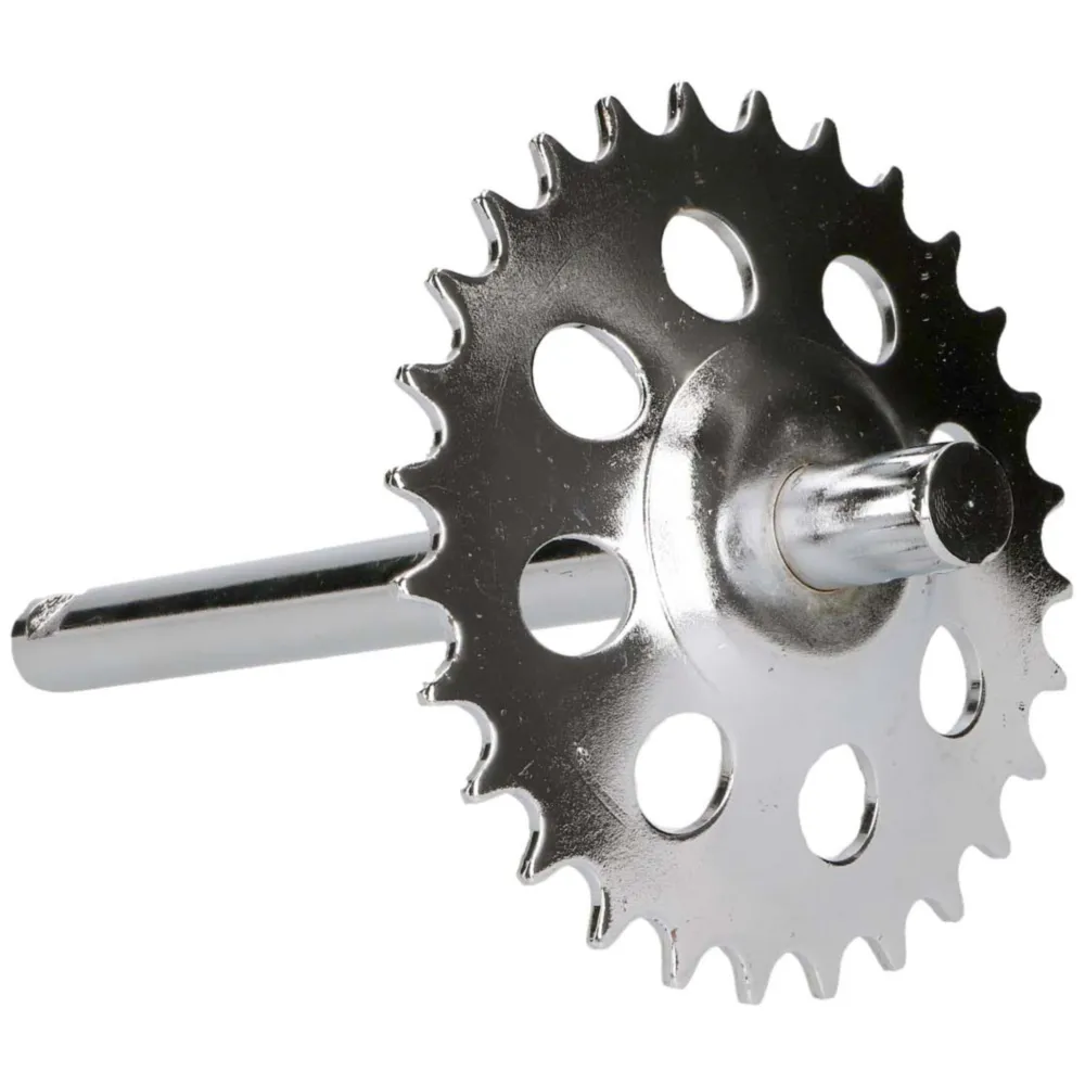 Tretkurbelwelle mit Ritzel 28 Zähne für Puch Maxi N, L, S 40_1