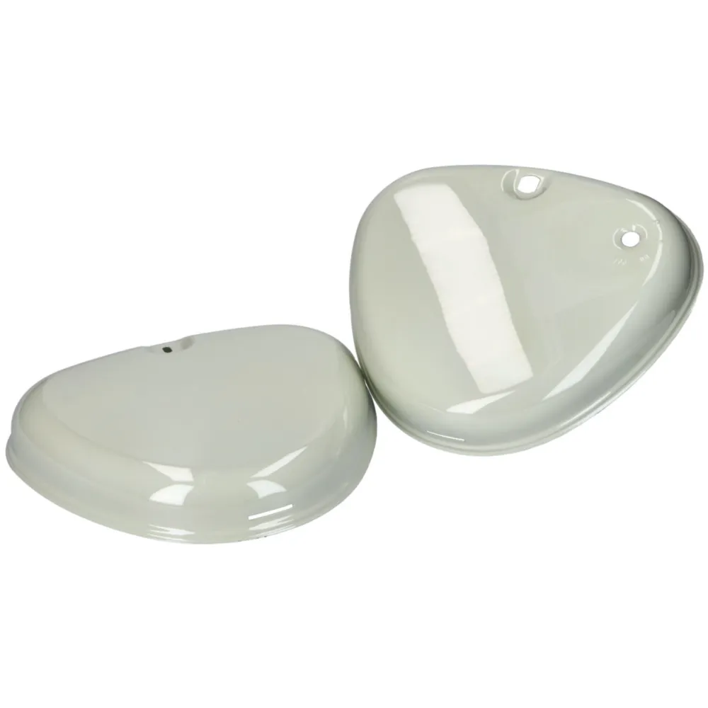fuel tank and side cover set atlas white for Simson S50, S51_2