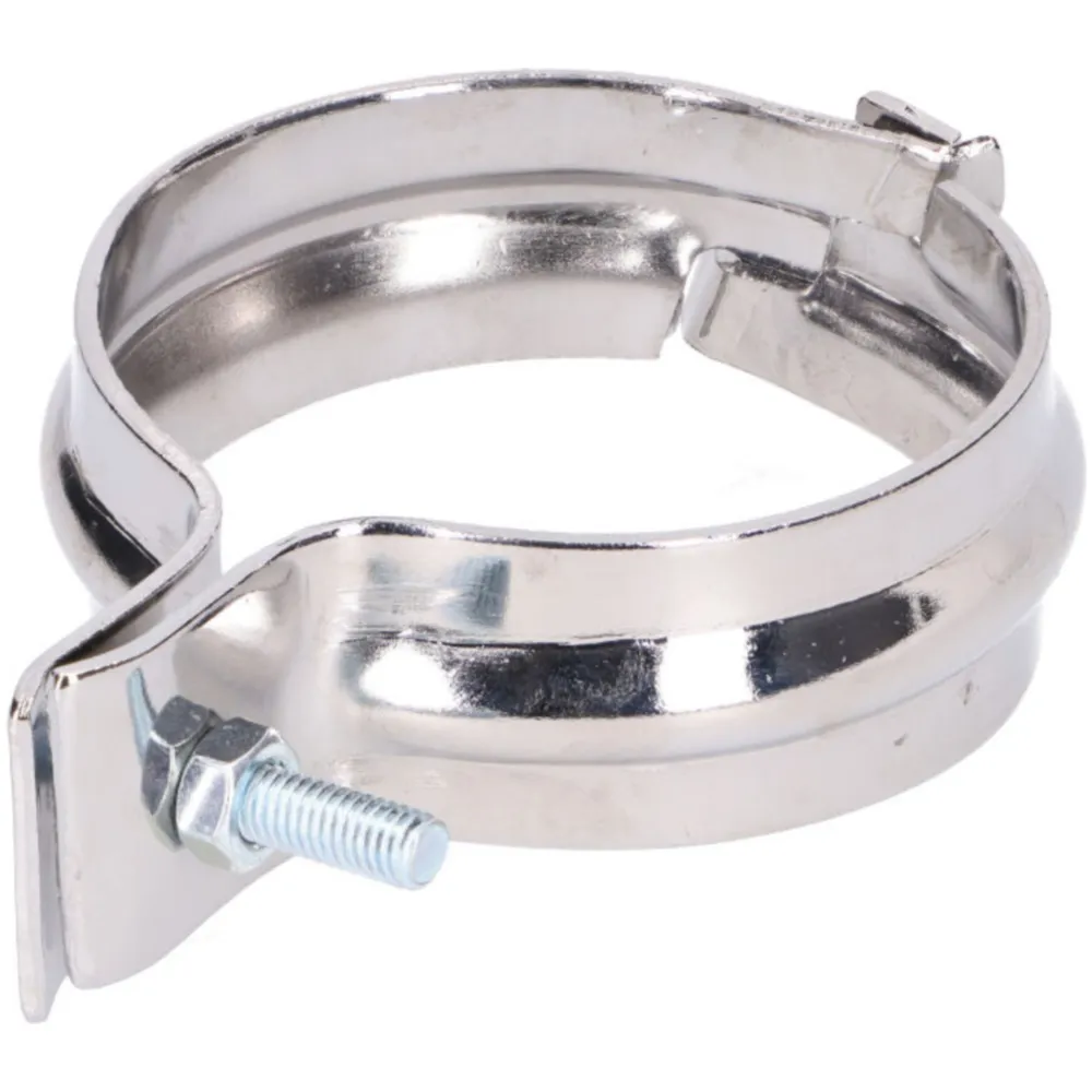 Auspuffschelle hinten Chrom 2-teilig (breite Ausführung) für_1