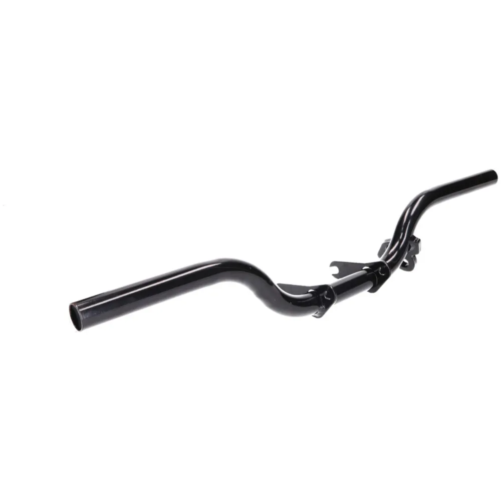 footrest rod black w/ side stand holder plate for Simson S50_1