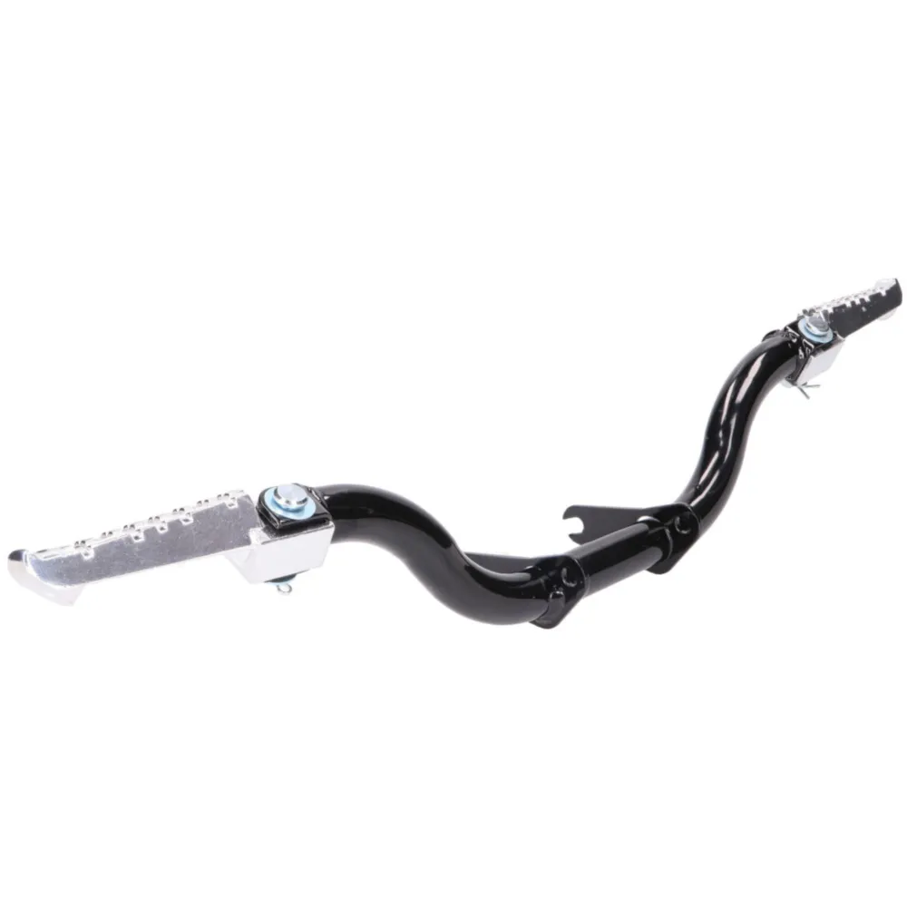 footrest rod black w/ folding pegs for Simson S50, S51, S70,_1