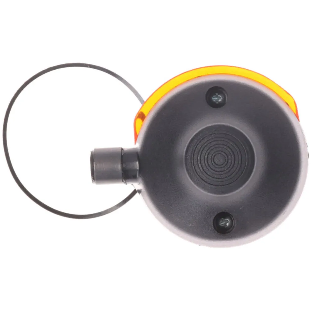 Blinker vorn 80mm orange, Endkappe schwarz für Simson S50, S_1