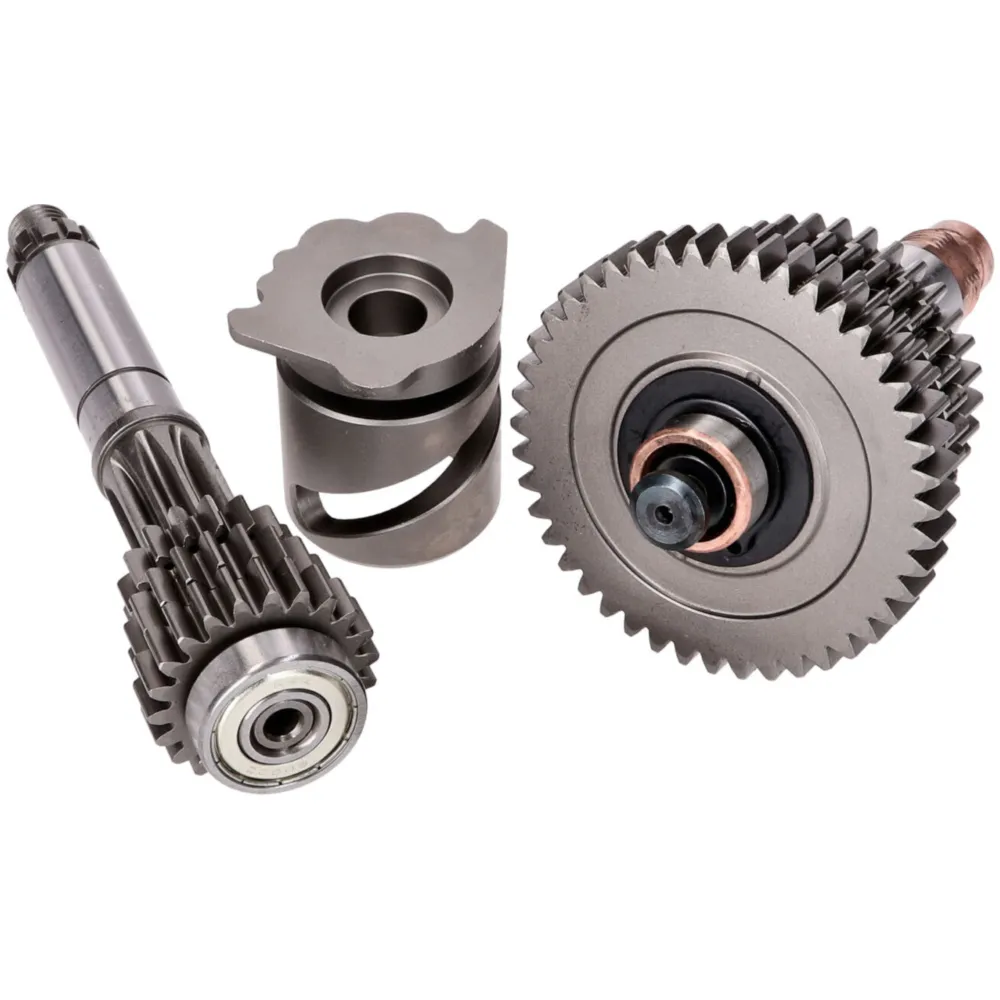 gearbox / gear shaft set 4-speed complete, original gear rat_1