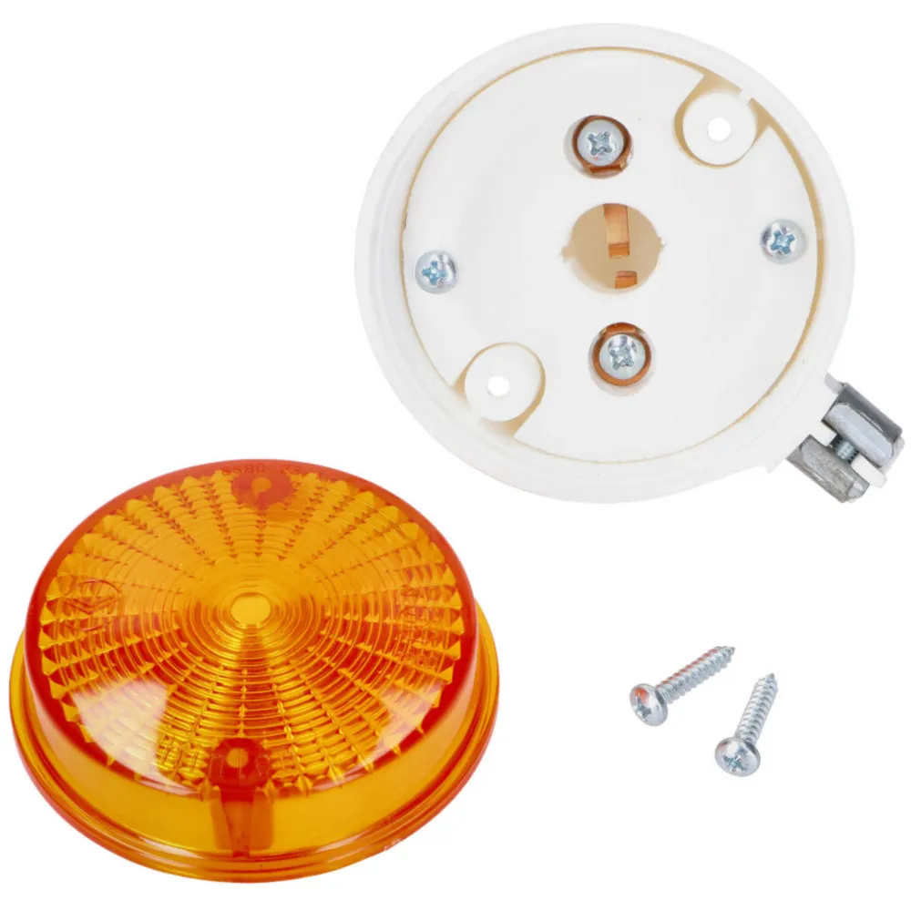 Blinker hinten 80mm orange / weiß für Simson S50, S51, S70, _1