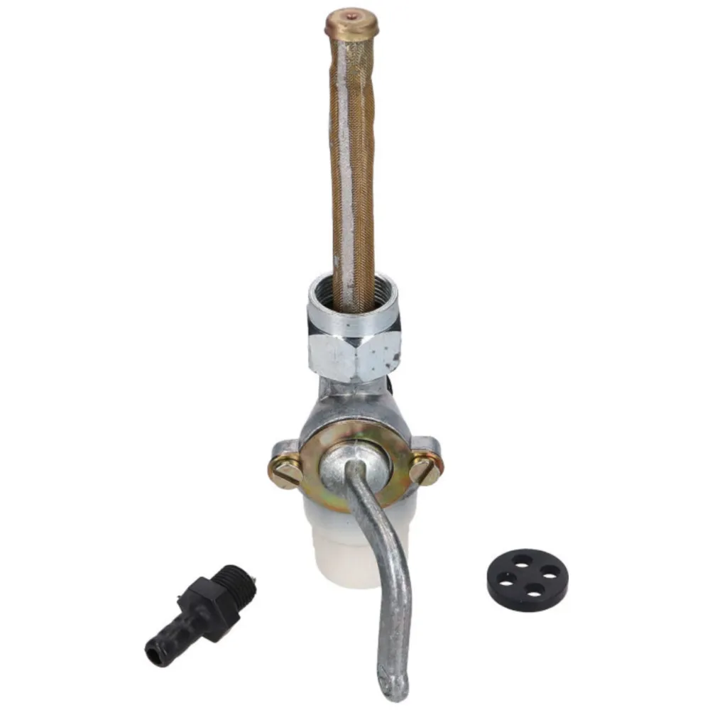 Benzinhahn mit Wassersack, langer gebogener Hebel für Simson_1