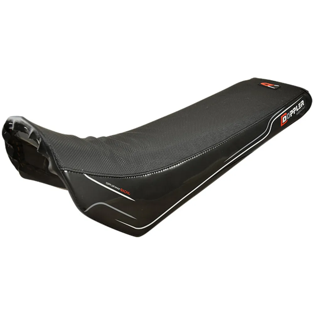 seat cover Doppler black / red for Derbi Senda DRD -2006, Se_3