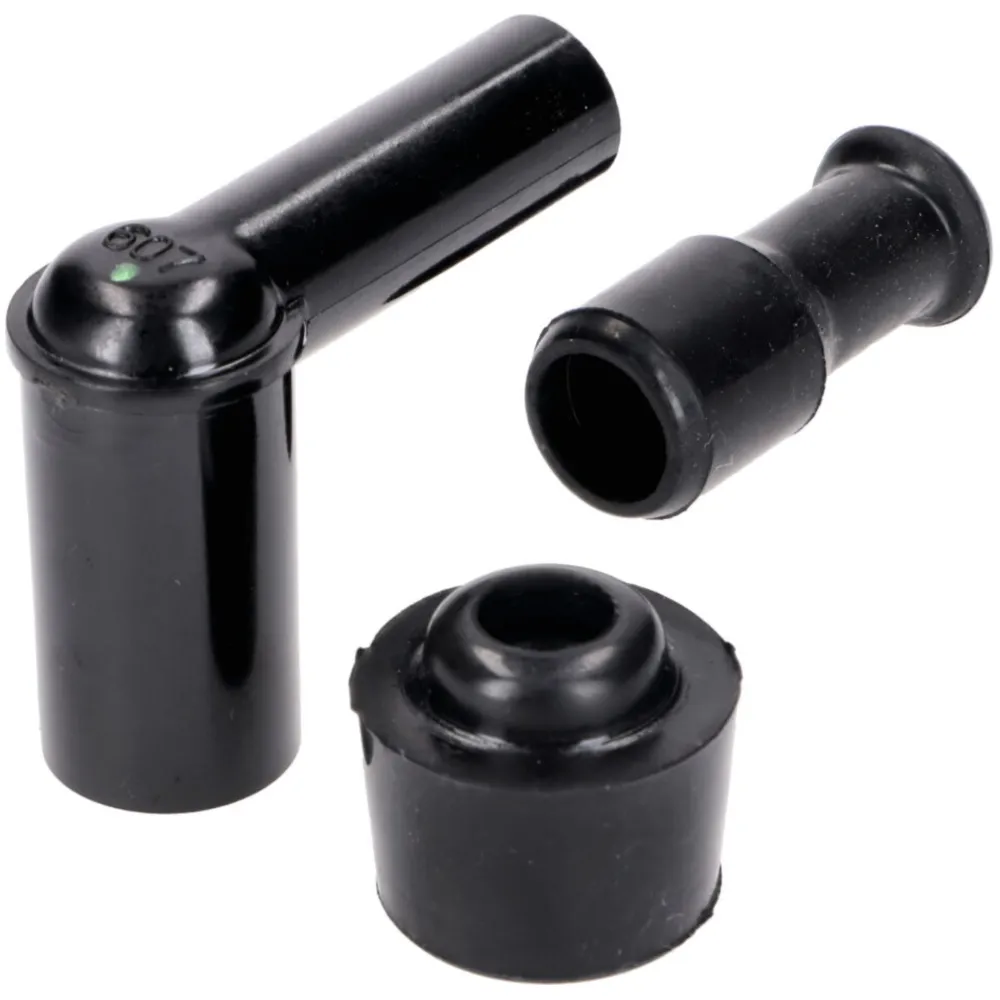 Zündkerzenstecker 90° 1kOhm, schwarz 42715_1